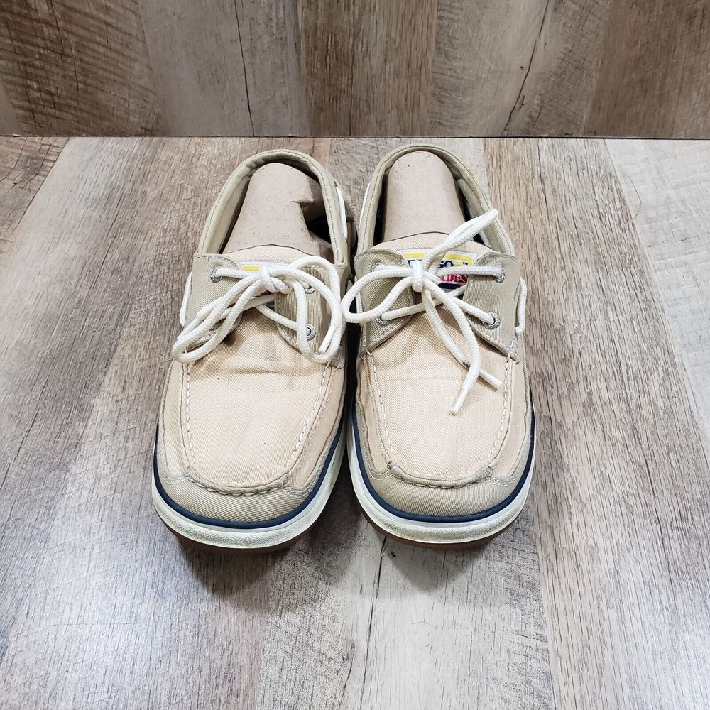 Sebago Docksides Size 8M Women's Tan Casual Boat Shoes Flats